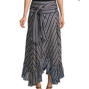 Free People striped skirt